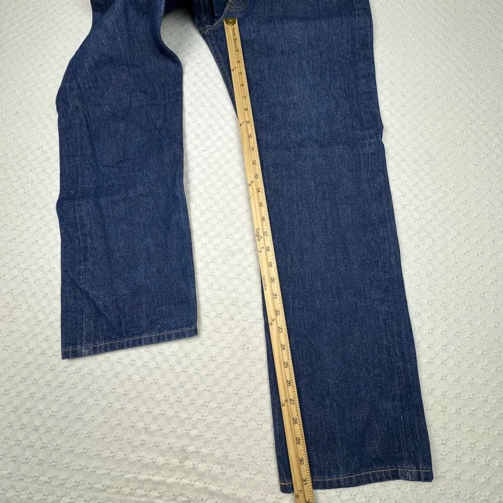 Levi's 501‎ Jeans Mens 34x34 (fits 32x31.5) Straight Fit Button Fly Smart Casual